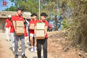 Chương trình thiện nguyện "Lì xì hạnh phúc" - Lan tỏa yêu thương từ Hanoi Academy 11 CRN 5124