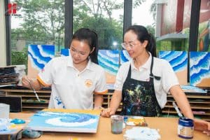 Khi nghệ thuật trở thành cầu nối gắn kết đội ngũ giáo viên Hanoi Academy 16 748829619 937523906014404 7167210671315974566 n