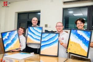 Khi nghệ thuật trở thành cầu nối gắn kết đội ngũ giáo viên Hanoi Academy 12 749300921 1735990490853840 8960057415053396980 n