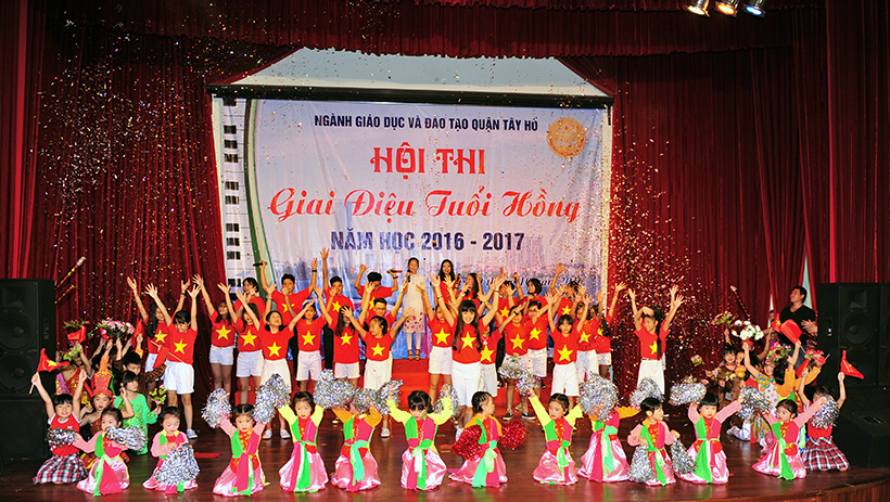 Trường Hanoi Academy Với Hội Thi Giai điệu Tuổi Hồng Ngành GdandĐt