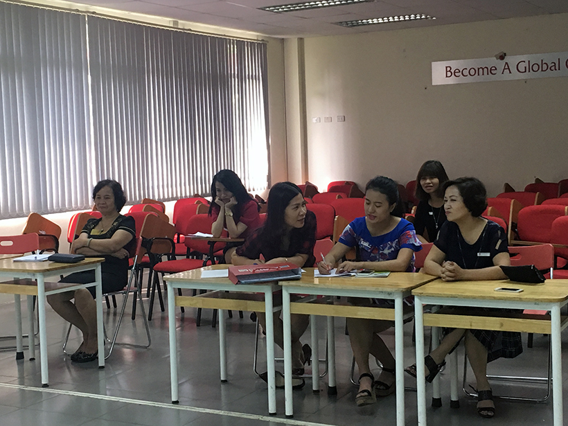 TH voi hoi thi GVDG chuyen de 1 Trường Tiểu học Hanoi Academy với hội thi Giáo viên dạy giỏi chuyên đề &#8220;Hoạt động giáo dục ngoài giờ chính khóa&#8221;