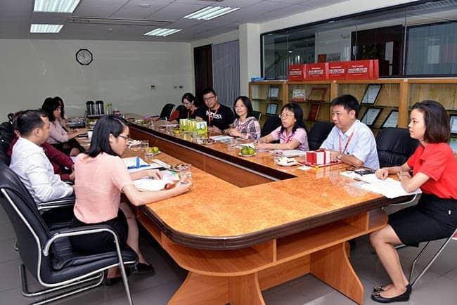 Trường Hanoi Academy tiếp đoàn đại biểu Đại học Khoa học và Kỹ thuật Quốc gia Pingtung, Đài Loan