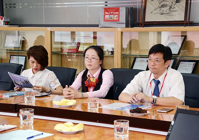 Hanoi Academy kí kết biên bản hợp tác về giáo dục với Đại học Phụ Anh (Đài Loan)