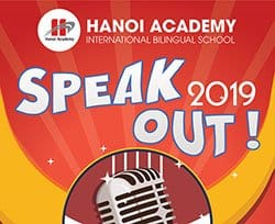 CUỘC THI HÙNG BIỆN TIẾNG ANH HANOI ACADEMY’S SPEAK OUT! 2019