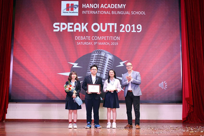 Vòng chung kết cuộc thi HANOI ACADEMY&#8217;S SPEAK OUT 2019!