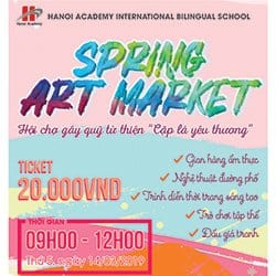 Thư mời tài trợ sự kiện Hanoi Academy Spring Art Market 2019