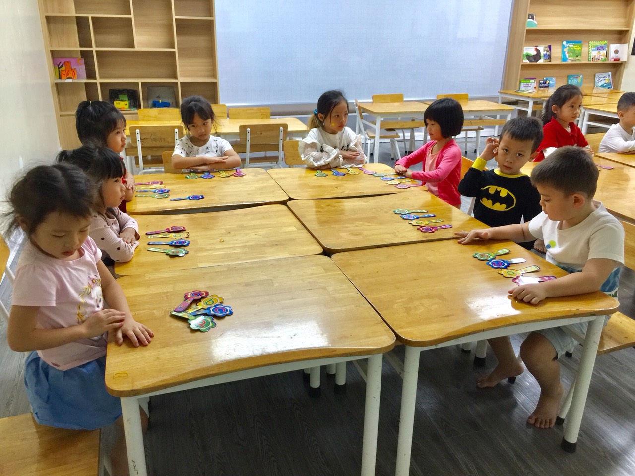 Lớp học “Tiền tiểu học” của các bé khối mẫu giáo lớn trường mầm non Hanoi Academy