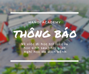 Hanoi Academy prepare to welcome back students after long COVID-19 break