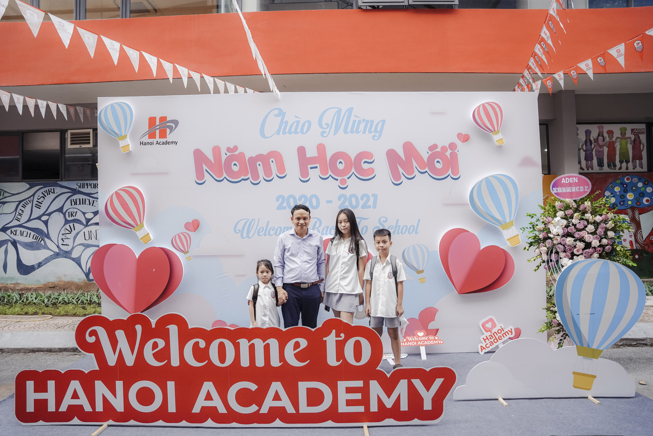 Ngắm nhìn những hình ảnh đẹp ngày tựu trường tại Hanoi Academy