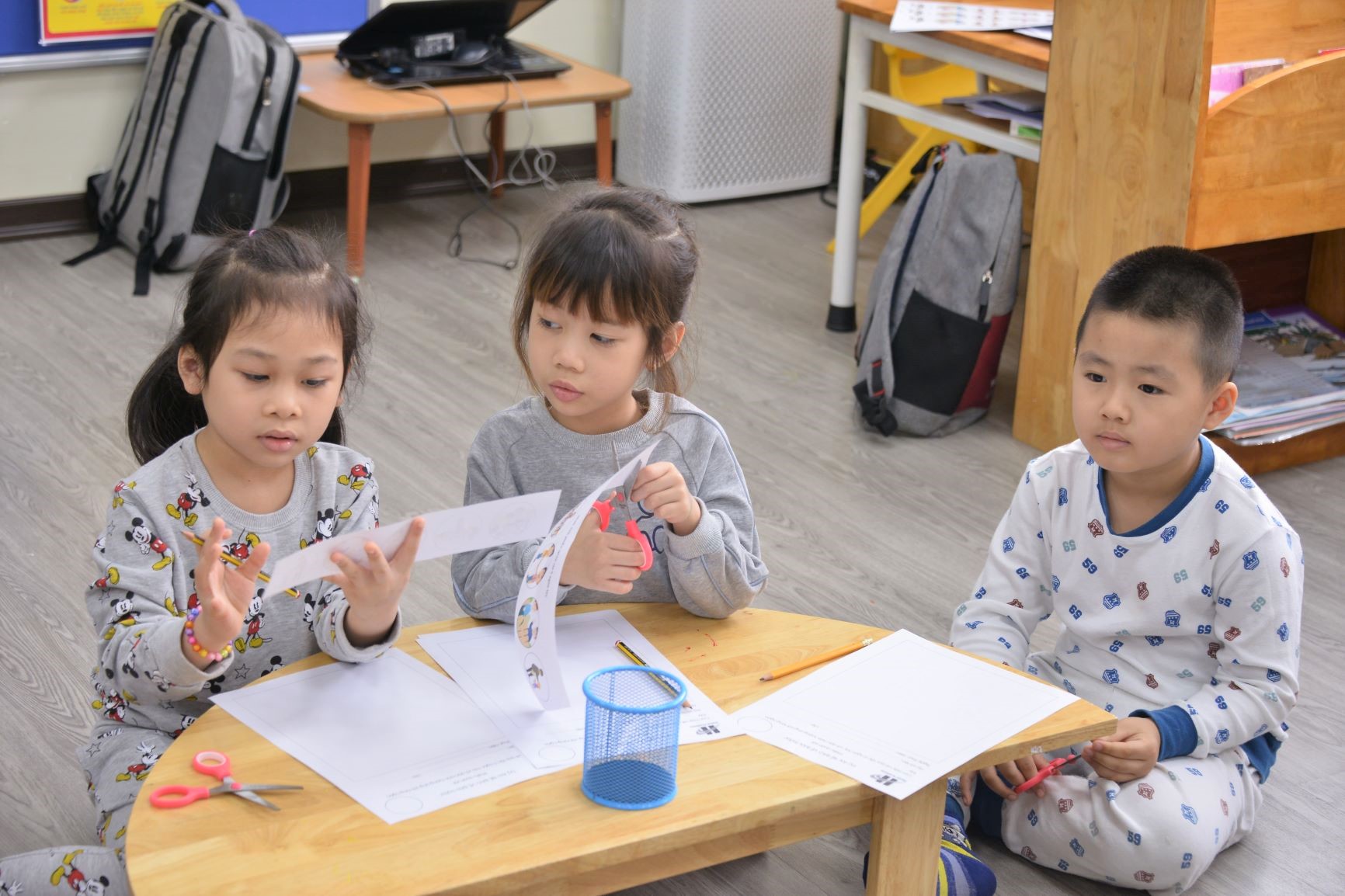 Cùng học quy tắc: “Năm ngón tay xinh” với các bạn nhỏ trường MN Hanoi Academy.