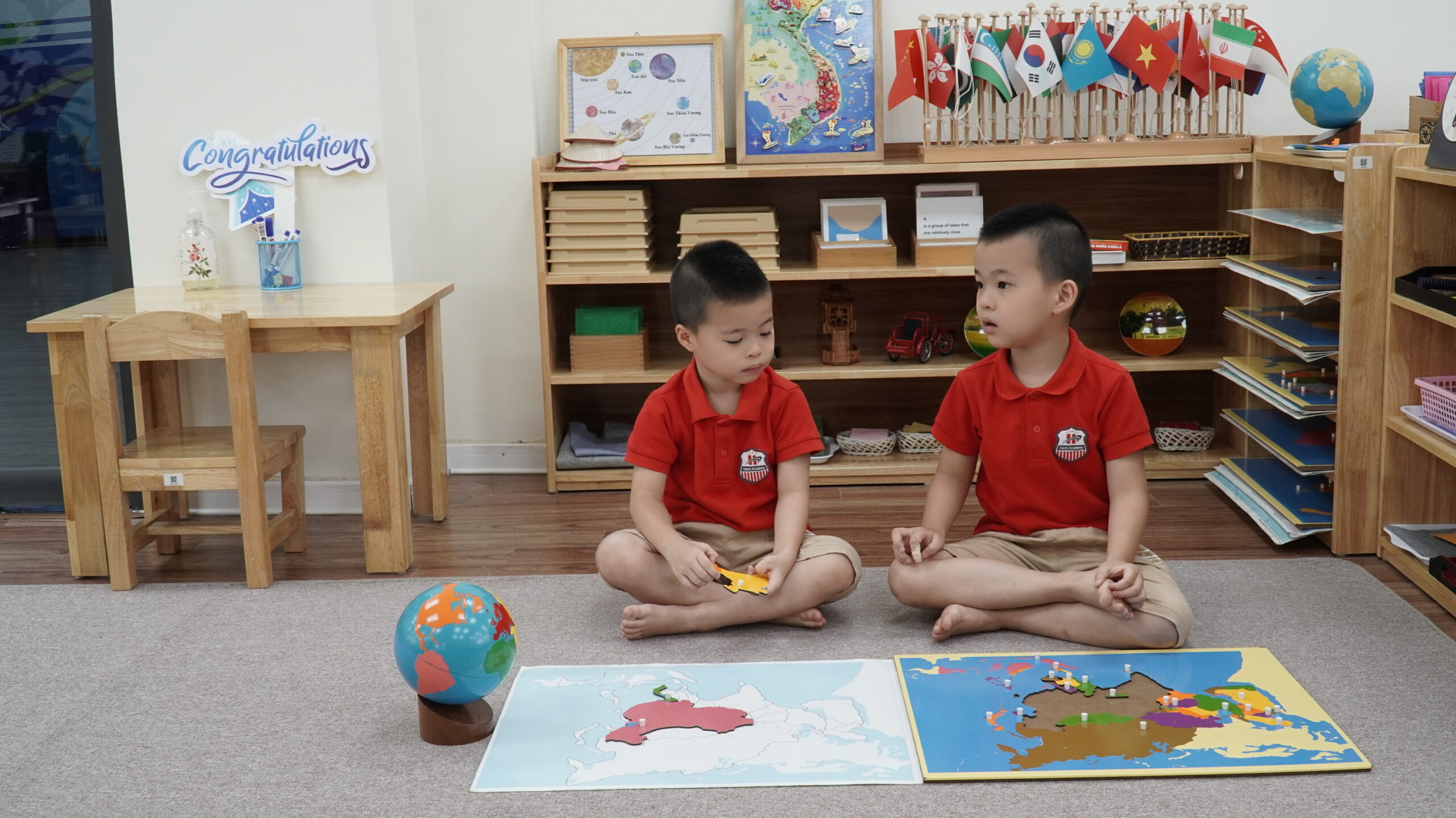 “Đột nhập” giờ học tiếng Anh thú vị tại Trường Mầm non Hanoi Academy