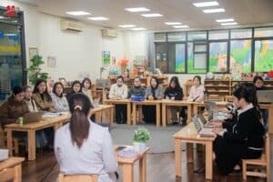 Buổi tập huấn nâng cao năng lực chăm sóc trẻ tại Mầm non Hanoi Academy 10 621649867 1339892654846855 3584561493727674489 n